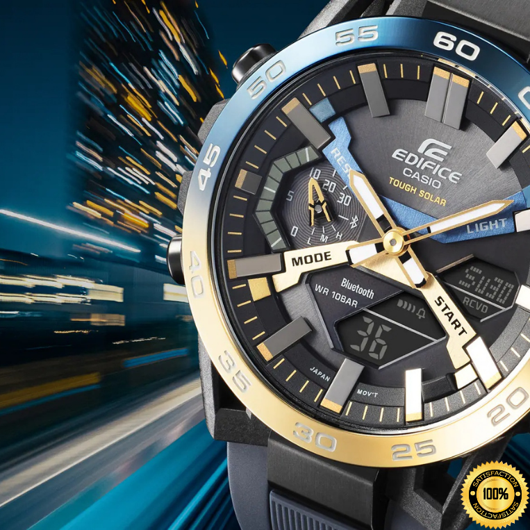 ECB-2200 Series Premium Hybrid Analog-Digital Sports Watch